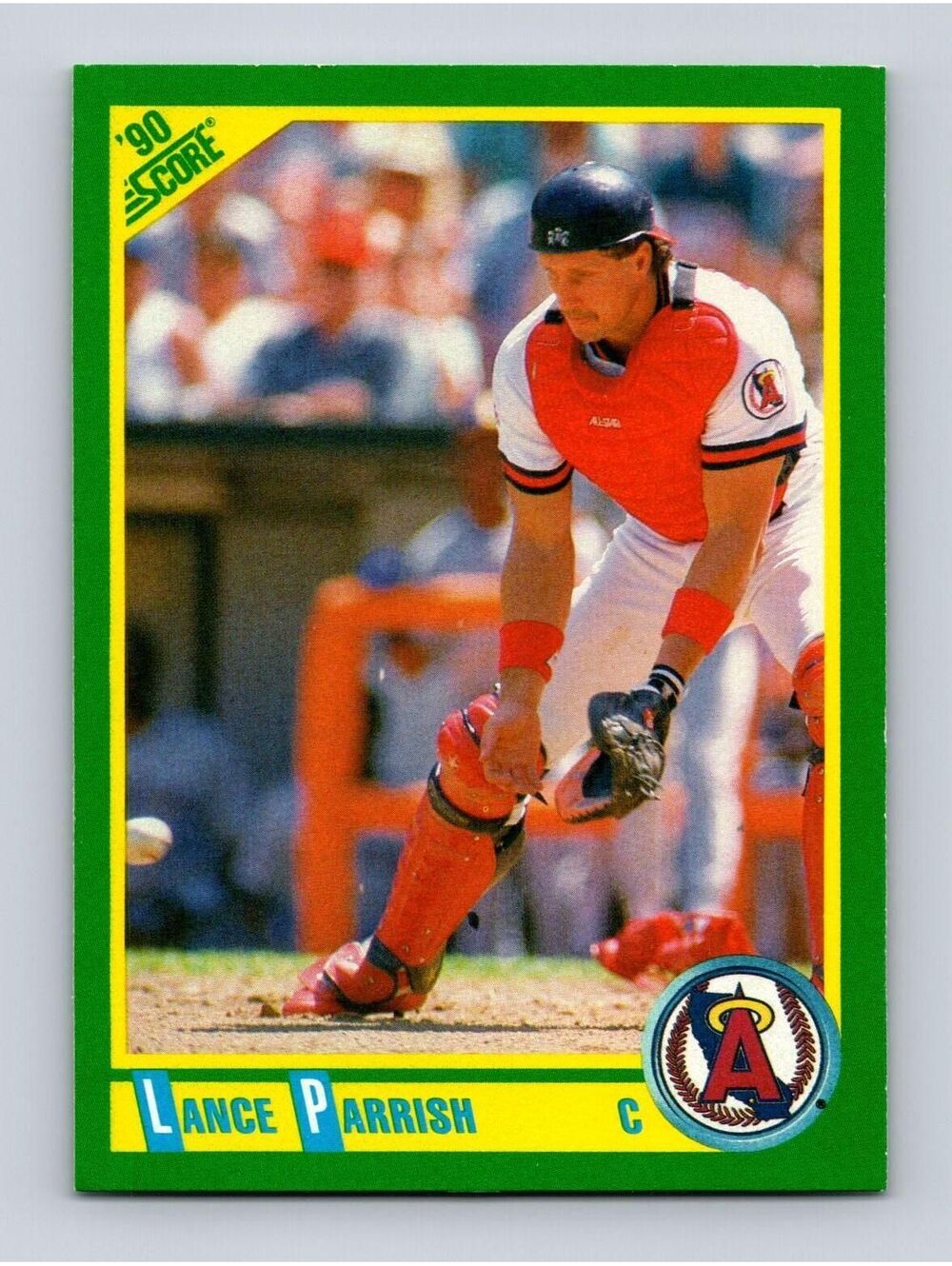 1990 Score #35 Lance Parrish Baseball Card